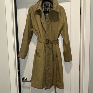 J. Crew Tan Trench Coat